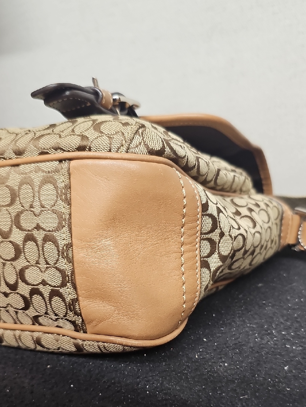 COACH F70283 JACQUARD MESSENGER BAG BFPM-05-093 - Picture 6 of 12